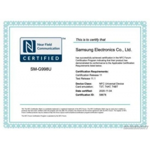 三星Galaxy S21已獲NFC認(rèn)證 預(yù)計(jì)明年1月發(fā)布